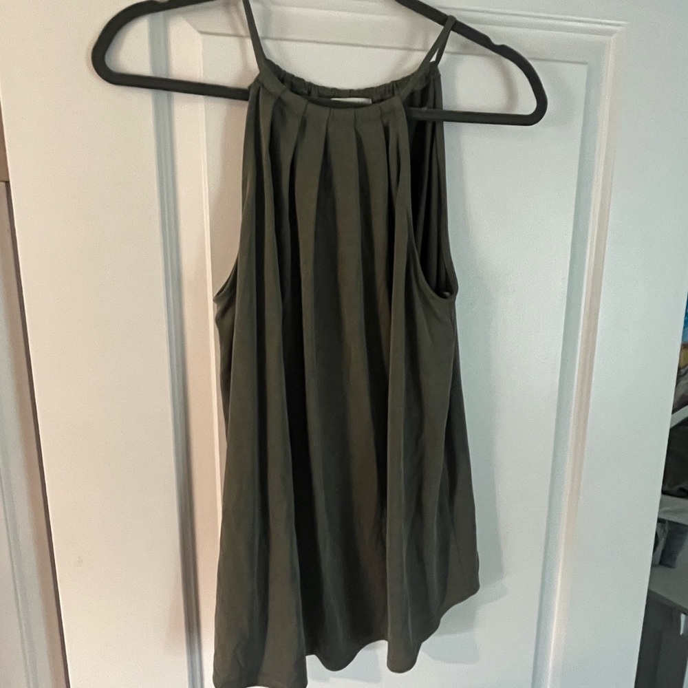 Green Envelope-  size M color sage green - this cute top has flow to it